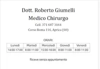 Ambulatorio Medico dott. Roberto Giumelli