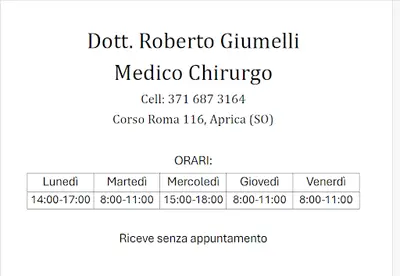 Ambulatorio Medico dott. Roberto Giumelli