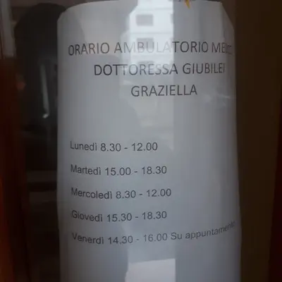 Giubilei Dr. Graziella
