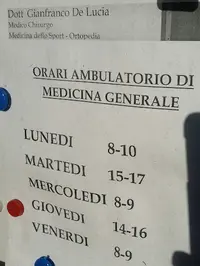 Dr Gianfranco De Lucia