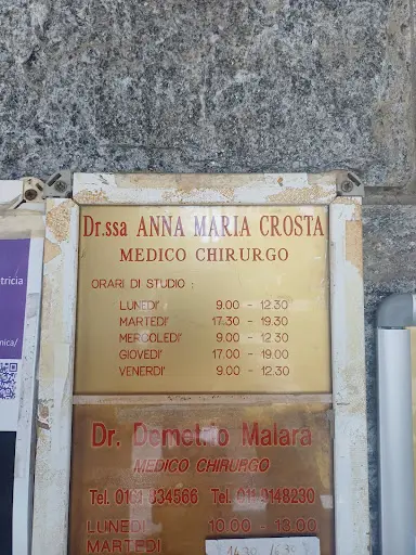 Dott.ssa Crosta Anna Maria
