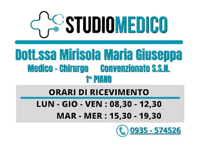 Dott.ssa Mirisola Maria Giuseppa