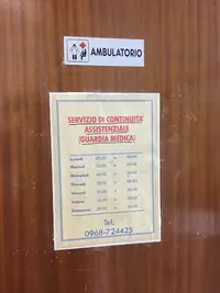 Dr. Postazione di continuità assistenziale ex guardia medica