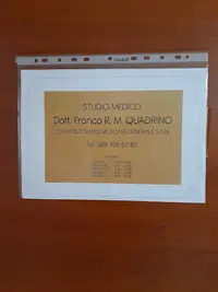 Dr. Dottor Franco Quadrino