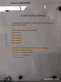 Dott.ssa Elisa Carpico, Medico di base