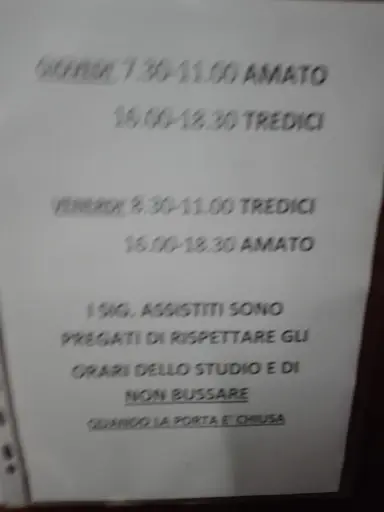 Dr Amato Francesco