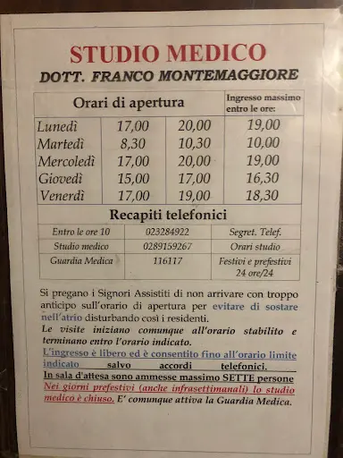 Dr Montemaggiore Franco