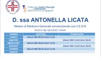 Studio Di Medicina Generale Dott.ssa Antonella Licata