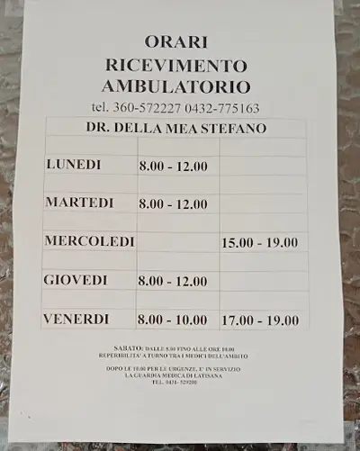 Della Mea Dr. Stefano