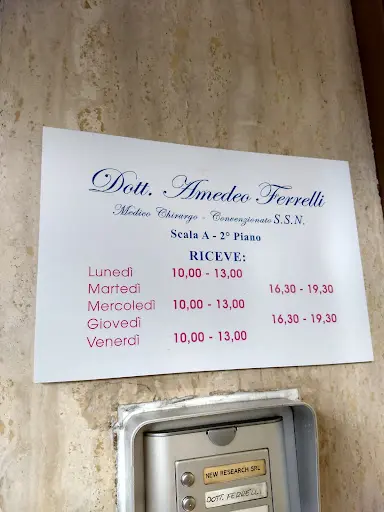 Dott. Amedeo Ferrelli