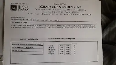 Dr Scattolin Cecília - Medico di Famiglia