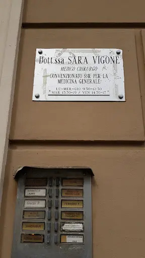 Dr Vigone Sara - Medico Chirurgo